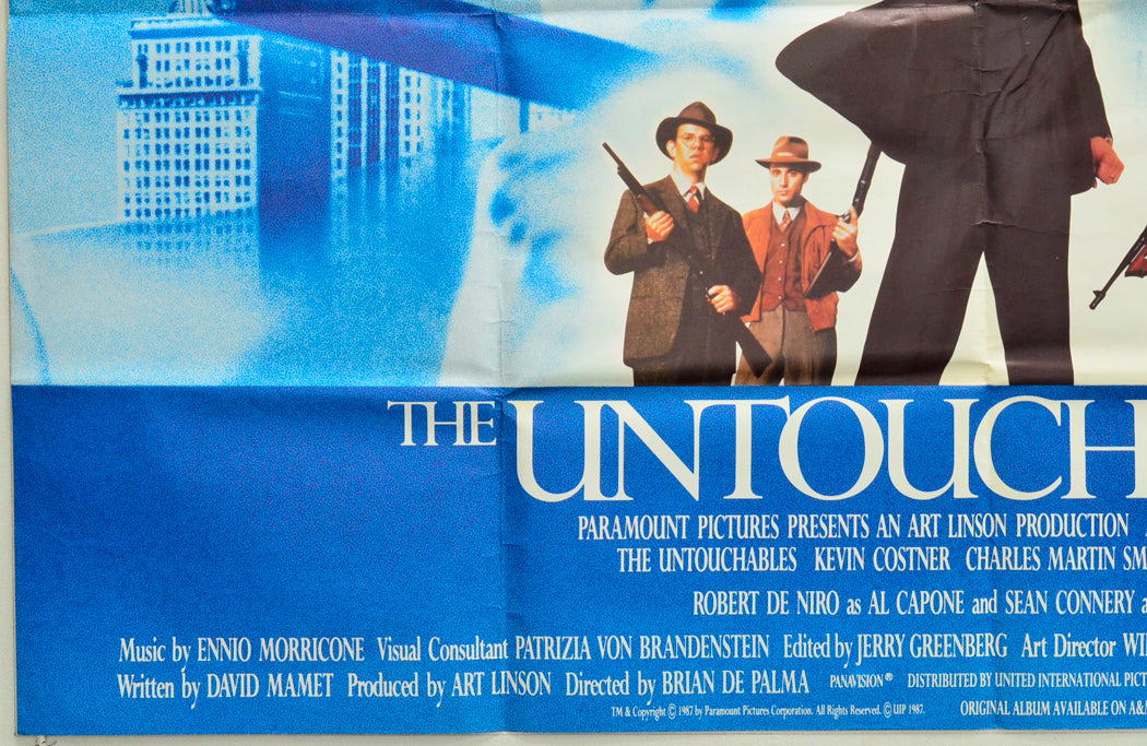 THE UNTOUCHABLES (Bottom Left) Cinema Quad Movie Poster 