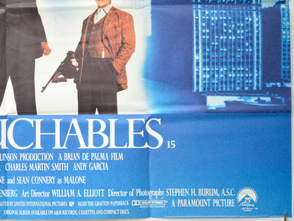 THE UNTOUCHABLES (Bottom Right) Cinema Quad Movie Poster 