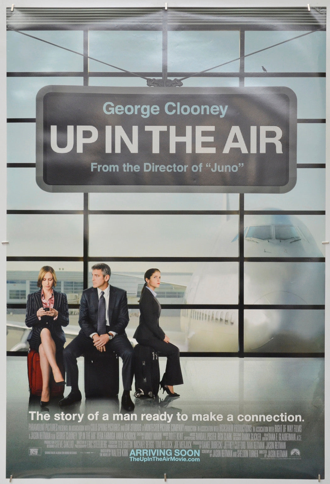 Up In The Air - Original One Sheet Poster - Film Poster - Movie Poster 