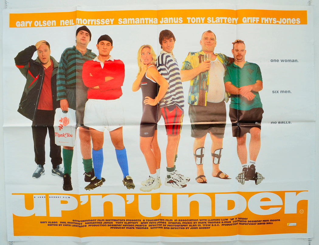 Up 'N' Under Original Quad Poster - Film Poster - Movie Poster  