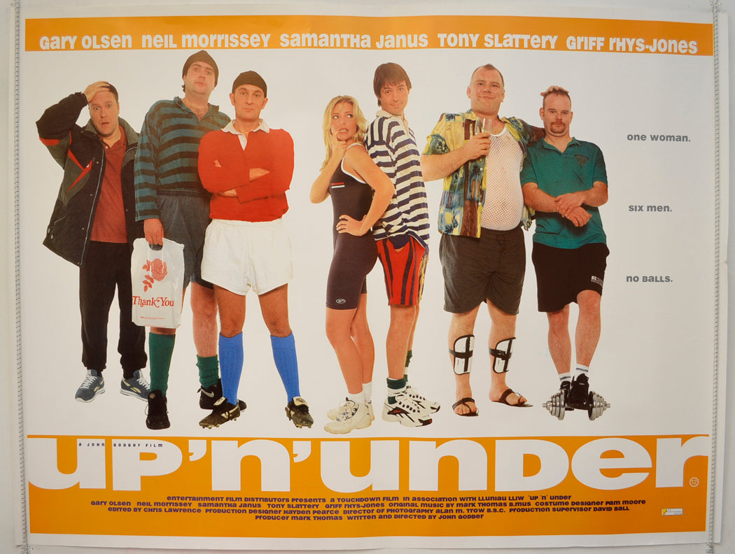 Up 'N' Under  Original Quad Poster - Film Poster - Movie Poster