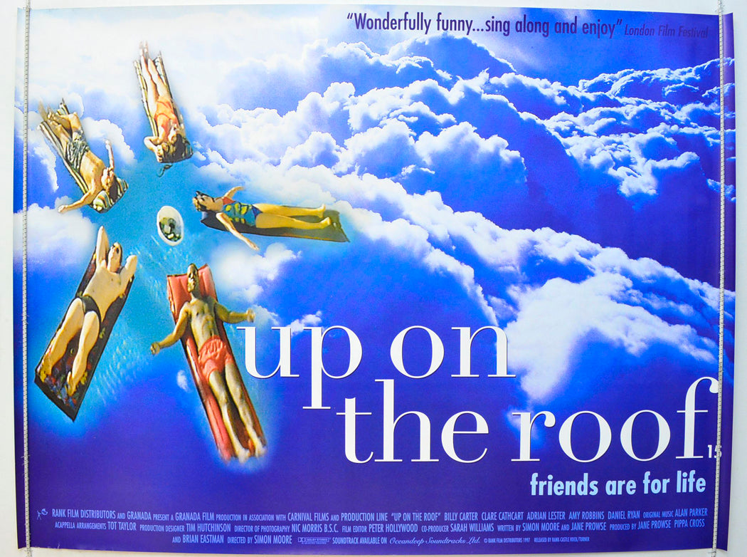 Up On The Roof  Original British Quad Poster - Film Poster - Movie Poster