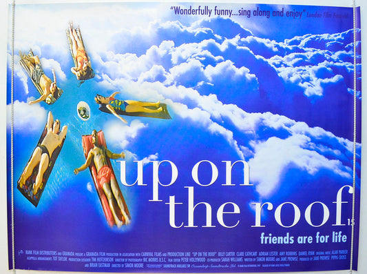 Up On The Roof  Original British Quad Poster - Film Poster - Movie Poster