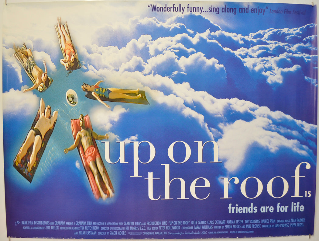 Up On The Roof  Original Quad Poster - Film Poster - Movie Poster