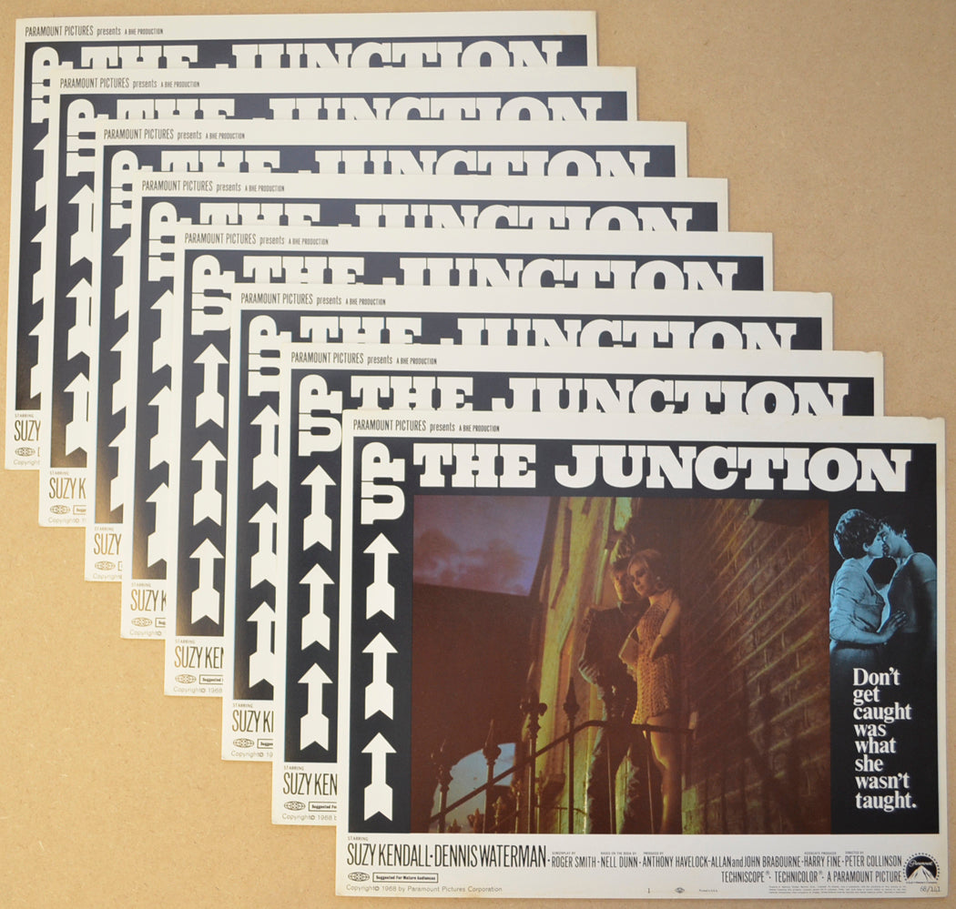 Up The Junction Set Of 8 Original Cinema Lobby Cards 