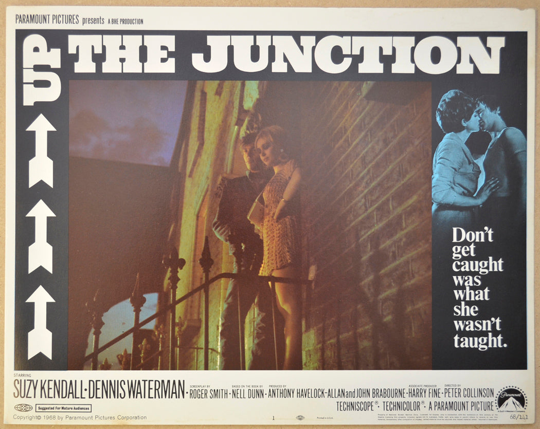 UP THE JUNCTION (Card 1) Cinema Lobby Card Set 