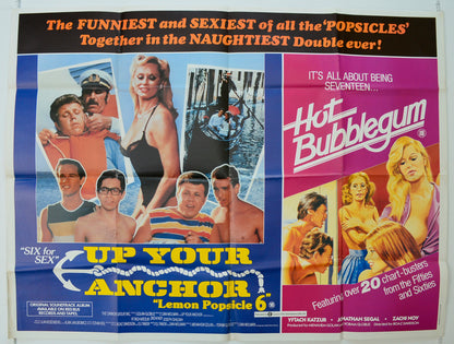 Up Your Anchor (Lemon Popsicle 6) / Hot Bubblegum  (Double Bill)  Original Quad Poster - Film Poster - Movie Poster 