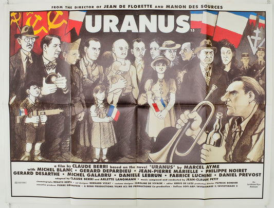 Uranus   Original Quad Poster - Film Poster - Movie Poster 