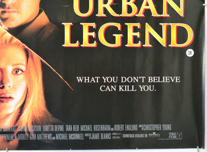 Urban Legend (Bottom Right) Cinema Quad Movie Poster 