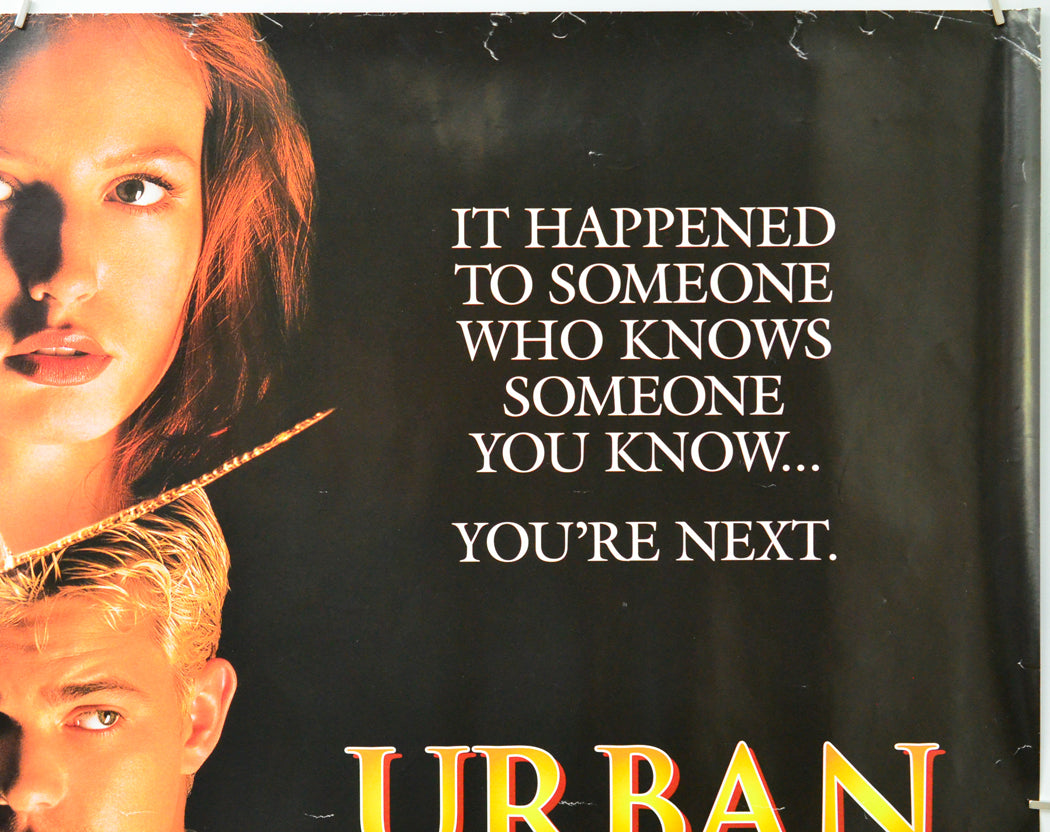 Urban Legend (Top Right) Cinema Quad Movie Poster 