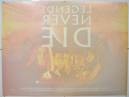 URBAN LEGENDS : FINAL CUT (Back) Cinema Quad Movie Poster 