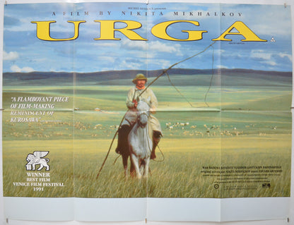 Urga (a.k.a. Close To Eden)  - Original Quad Poster - Film Poster - Movie Poster