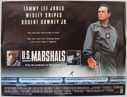 U.S. Marshals  Original Quad Movie Poster  