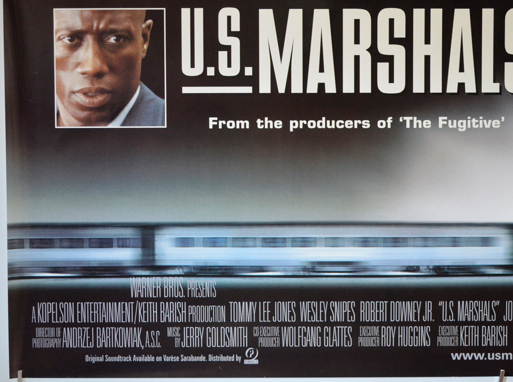 U.S. MARSHALS (Bottom Left) Cinema Quad Movie Poster 