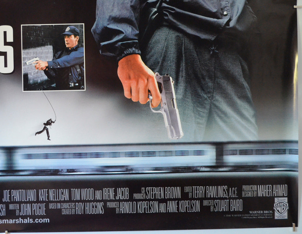 U.S. MARSHALS (Bottom Right) Cinema Quad Movie Poster 