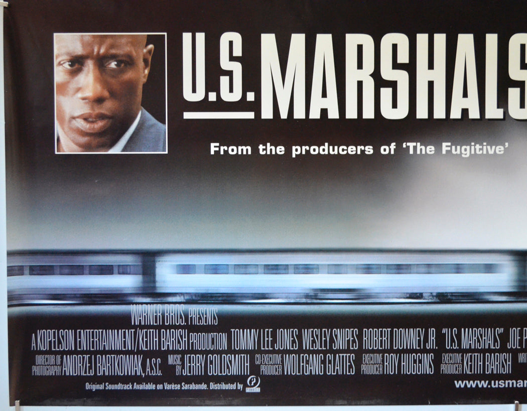 U.S. MARSHALS (Bottom Left) Cinema Quad Movie Poster 