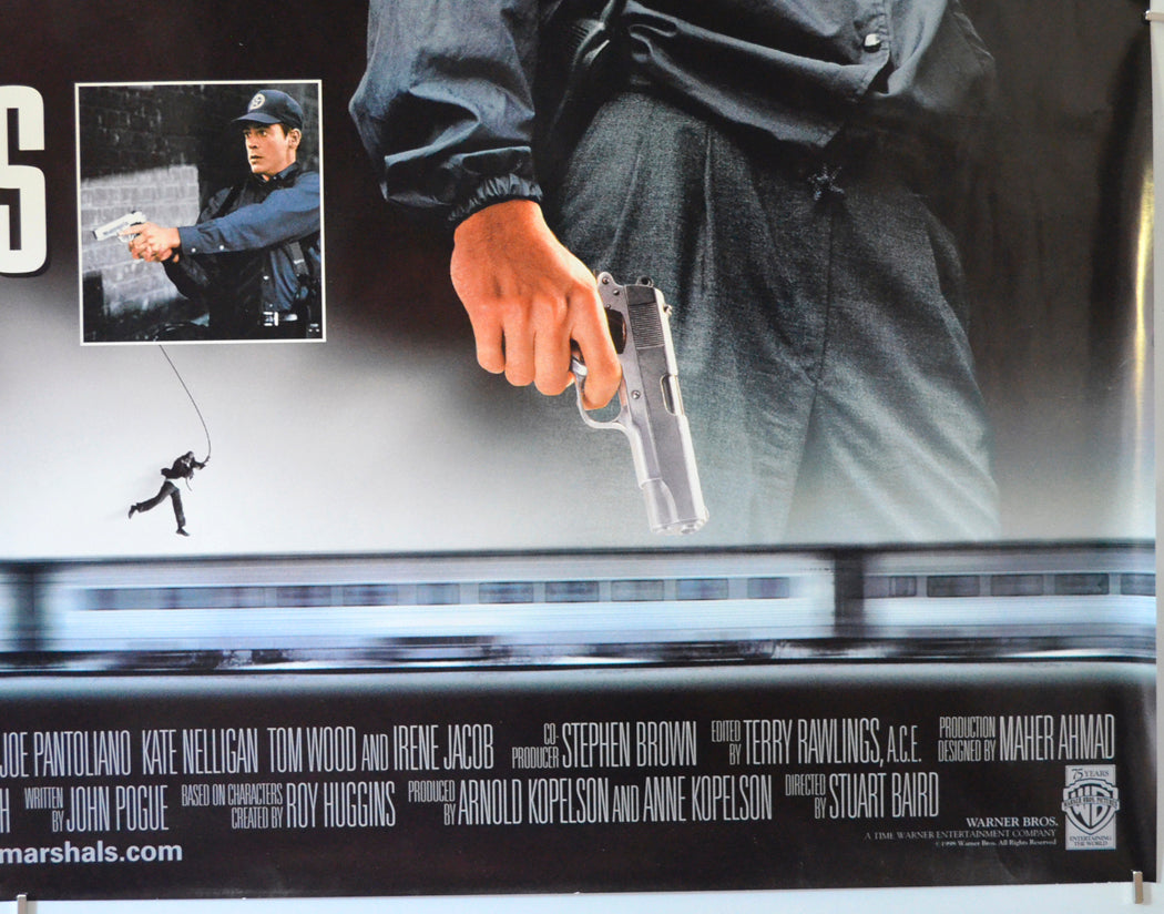 U.S. MARSHALS (Bottom Right) Cinema Quad Movie Poster 