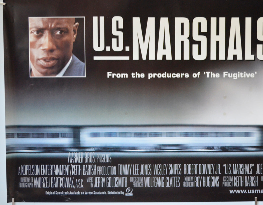 U.S. MARSHALS (Bottom Left) Cinema Quad Movie Poster 