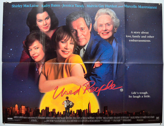 Used People Original Quad Poster - Film Poster - Movie Poster