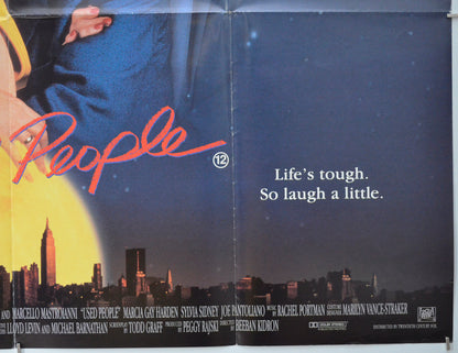 USED PEOPLE (Bottom Right) Cinema Quad Movie Poster 