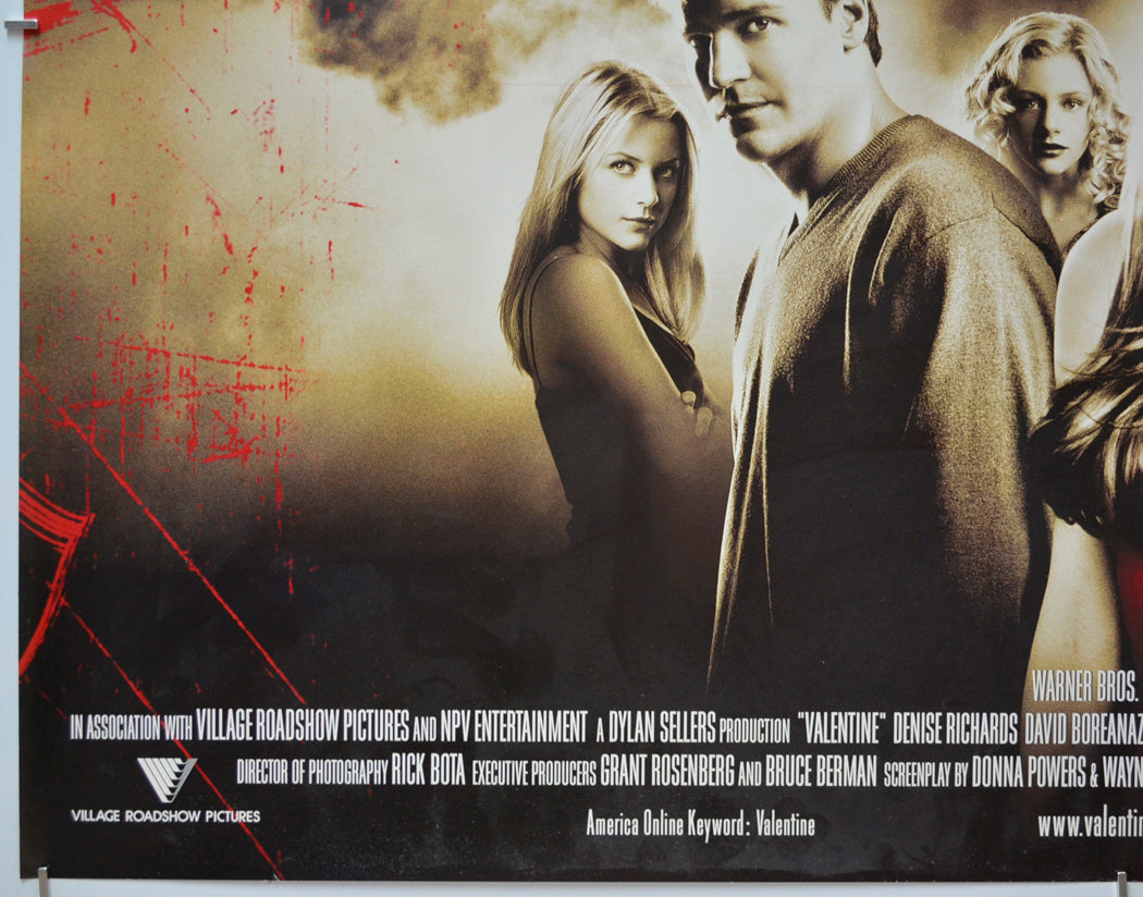 VALENTINE (Bottom Left) Cinema Quad Movie Poster 