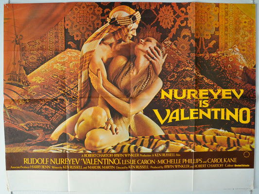 Valentino Original British Quad Poster - Movie Poster