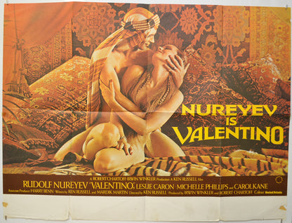 Valentino Original Quad Poster - Film Poster - Movie Poster