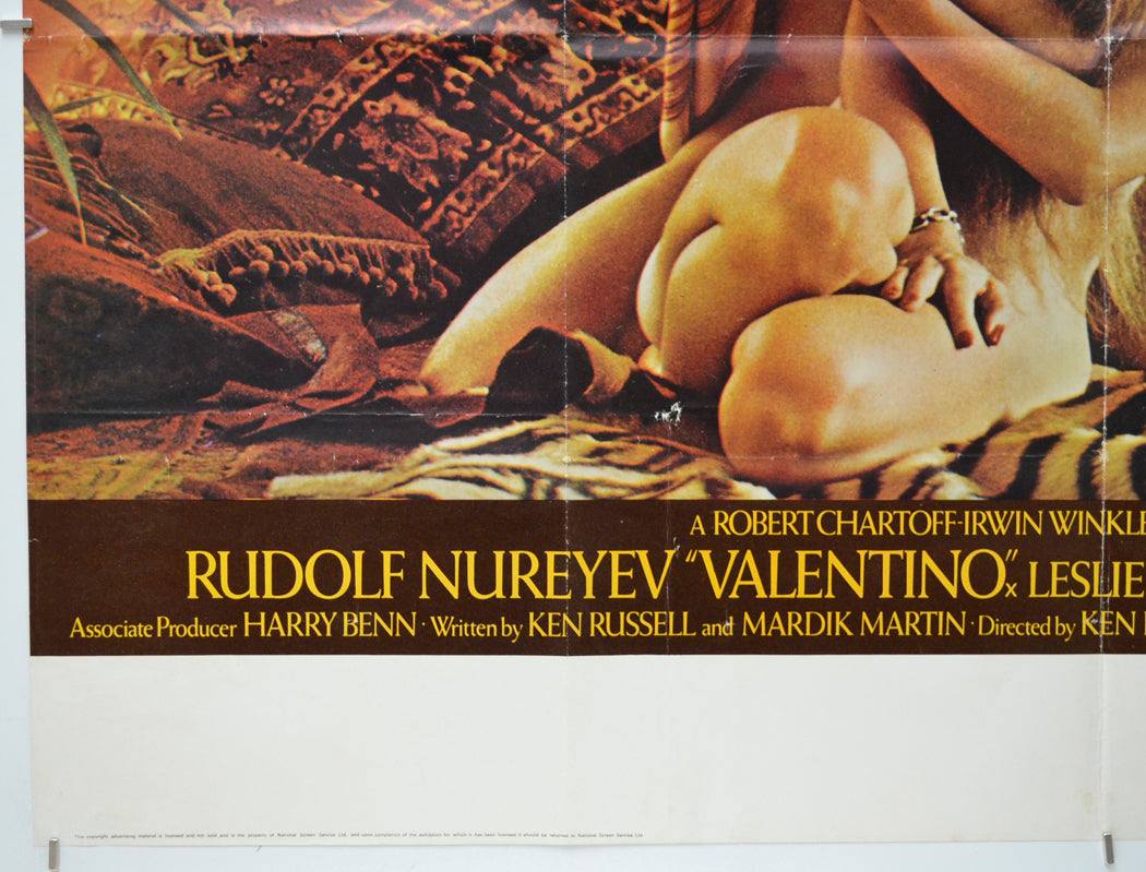 VALENTINO (Bottom Left) Cinema Quad Movie Poster 