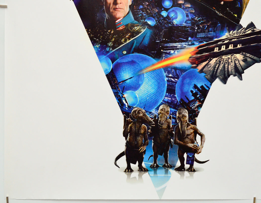Valerian And The City Of A Thousand Planets (Bottom Left) Cinema Quad Movie Poster 