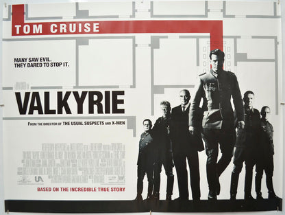 Valkyrie Original Quad Poster - Film Poster - Movie Poster