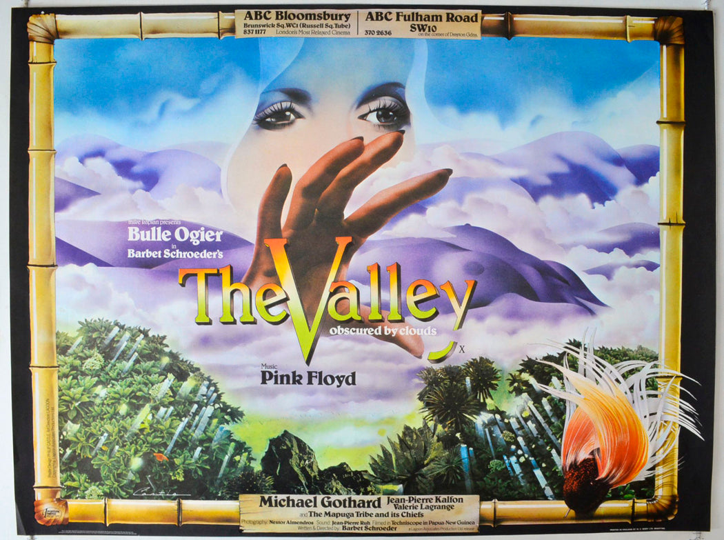 The Valley  (a.k.a. La Vallee)  (a.k.a. The Valley : Obscured By Clouds)   Original British Quad Poster - Movie Poster