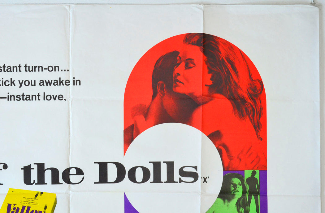 VALLEY OF THE DOLLS (Top Right) Cinema Quad Movie Poster 