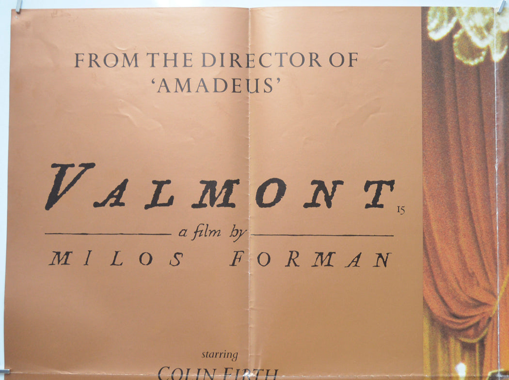 VALMONT (Top Left) Cinema Quad Movie Poster 