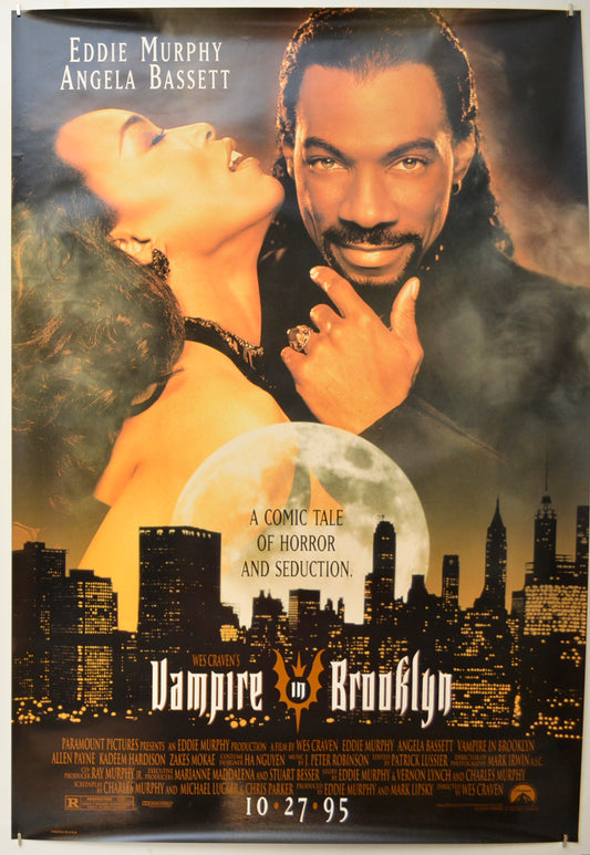 Vampire In Brooklyn Original One Sheet Poster - Film Poster - Movie Poster