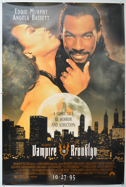 Vampire In Brooklyn - Original One Sheet Poster - Film Poster - Movie Poster