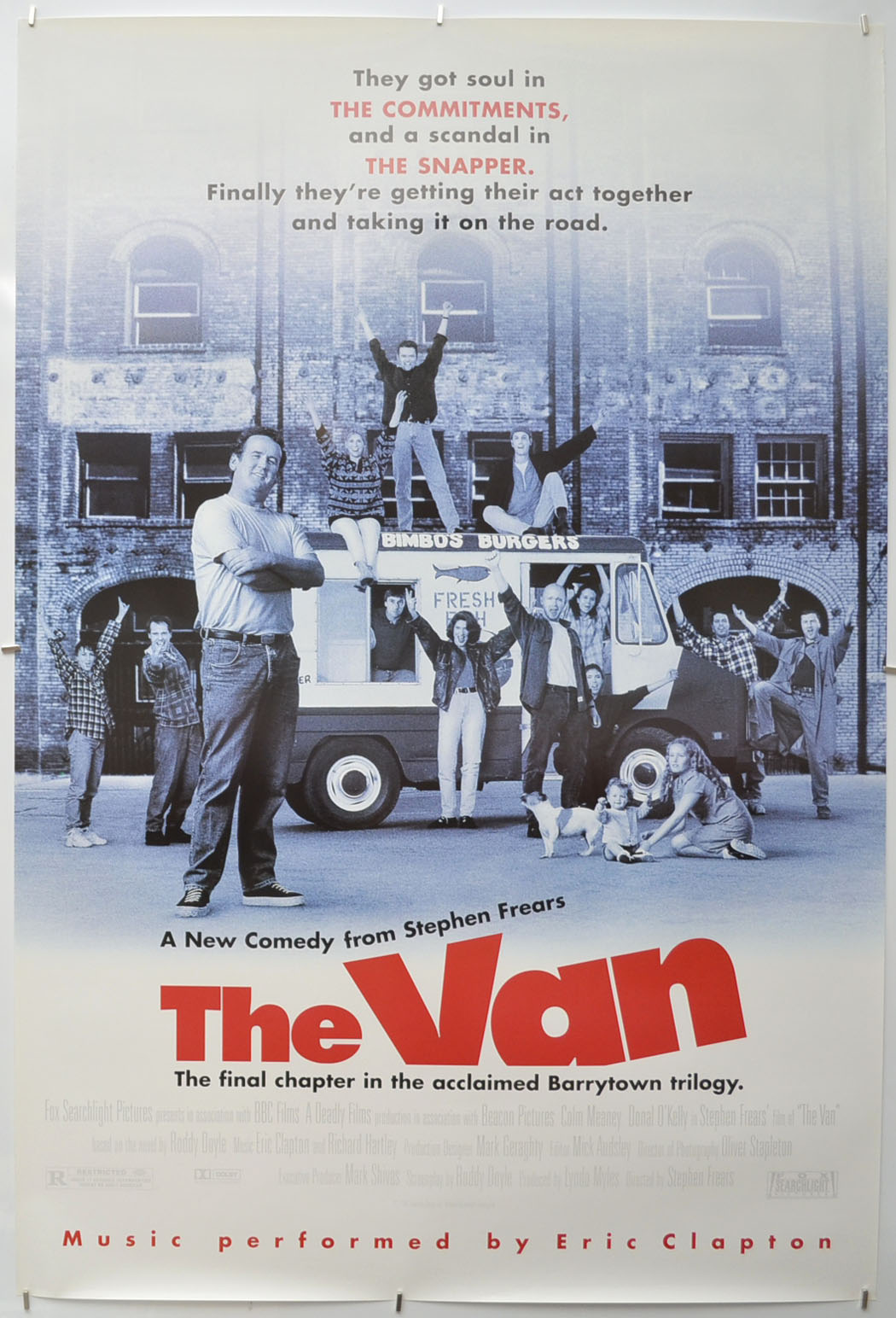 The Van  Original One Sheet Poster - Film Poster - Movie Poster