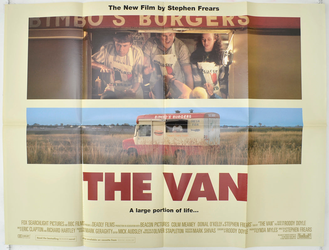 The Van   Original Quad Poster - Film Poster - Movie Poster 