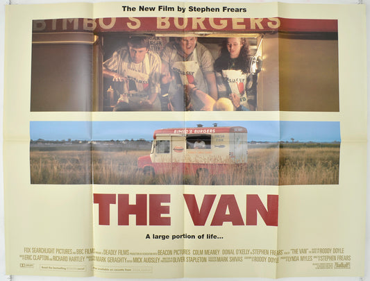 The Van   Original Quad Poster - Film Poster - Movie Poster 