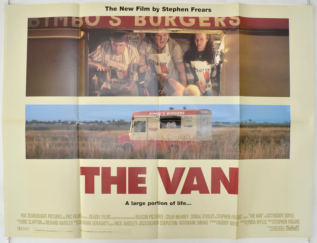 The Van   Original Quad Poster - Film Poster - Movie Poster 