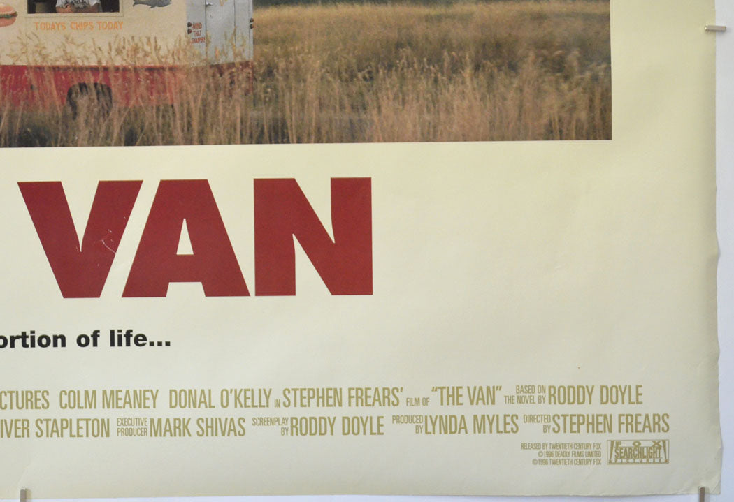 THE VAN (Bottom Right) Cinema Quad Movie Poster 