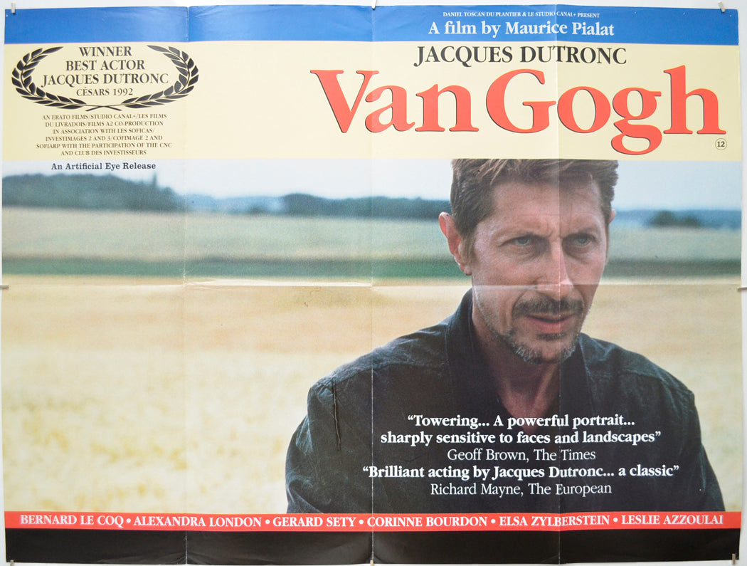 Van Gogh - Original Quad Poster - Film Poster - Movie Poster