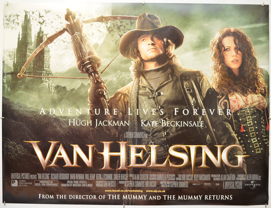 Van Helsing Original Quad Poster - Film Poster - Movie Poster  