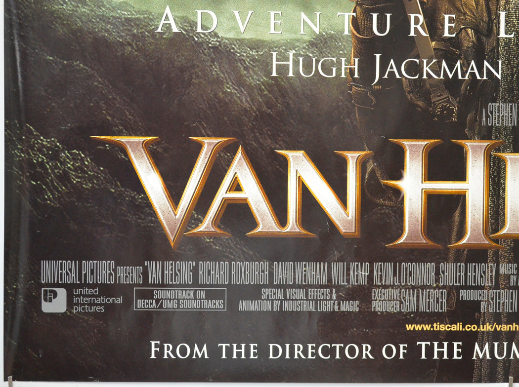 VAN HELSING (Bottom Left) Cinema Quad Movie Poster 