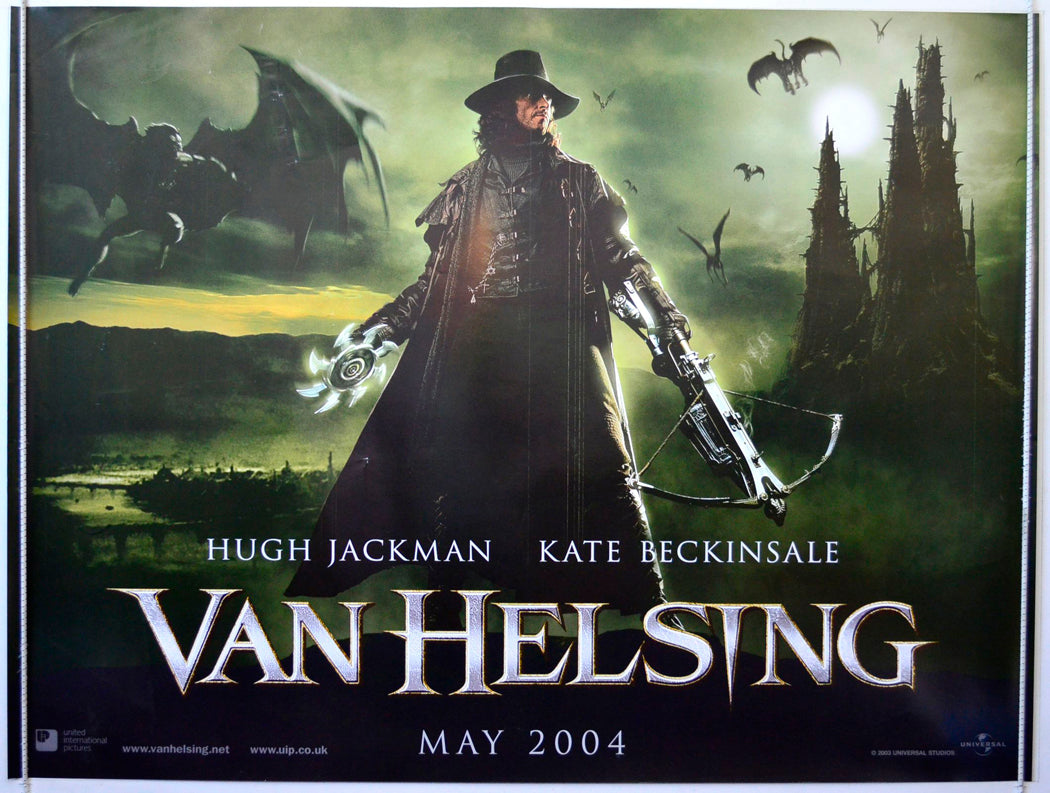 Van Helsing  (Teaser / Advance Version)   Original British Quad Poster - Movie Poster