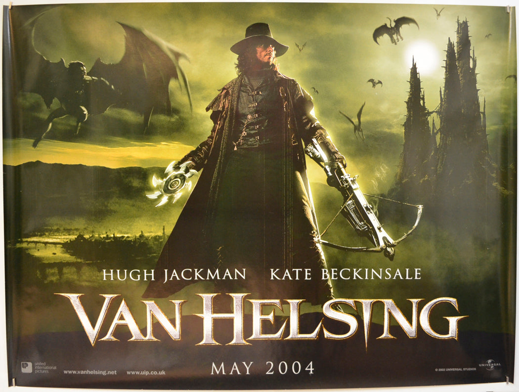 Van Helsing  (Teaser / Advance Version) Original Quad Poster - Film Poster - Movie Poster