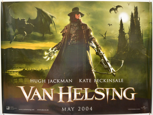 Van Helsing  (Teaser / Advance Version) Original Quad Poster - Film Poster - Movie Poster  