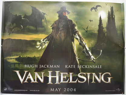 Van Helsing (Teaser / Advance Version) Original Quad Poster - Film Poster - Movie Poster  