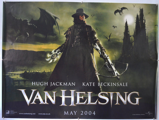 Van Helsing (Teaser / Advance Version) Original Quad Poster - Film Poster - Movie Poster  