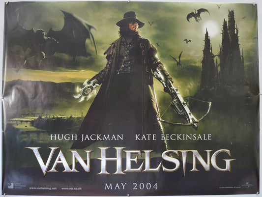 Van Helsing (Teaser / Advance Version) Original Quad Poster - Film Poster - Movie Poster  