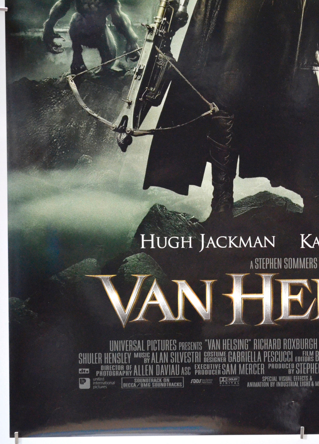 Van Helsing (Bottom Left) Cinema One Sheet Movie Poster 